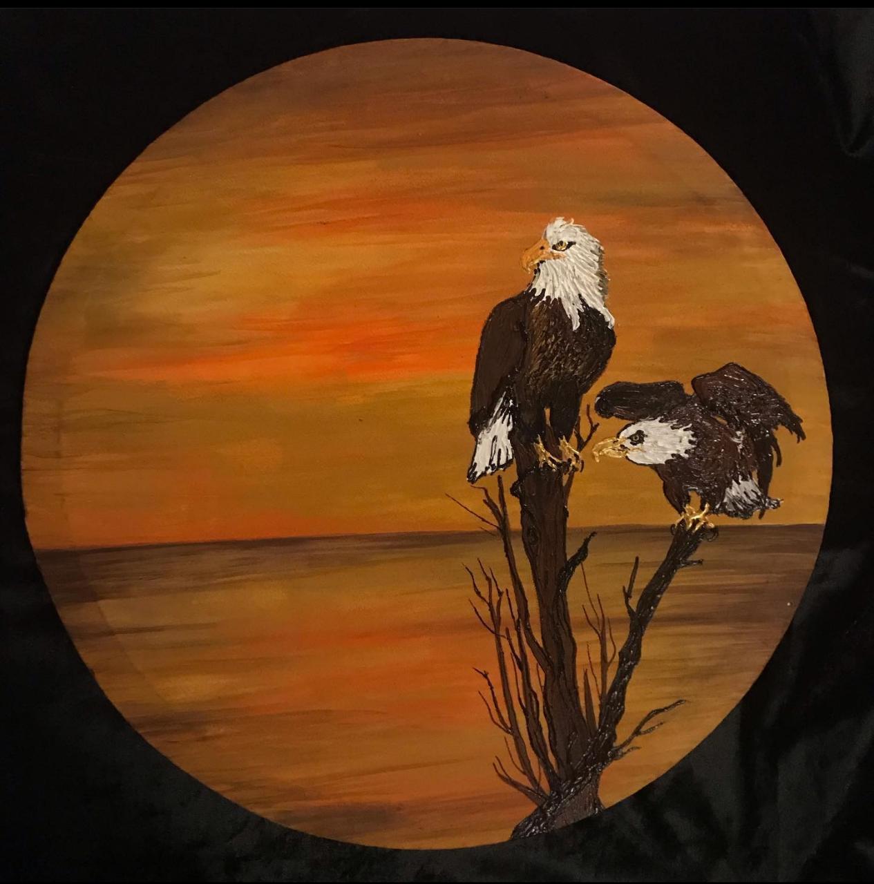 Sunset on Canvas