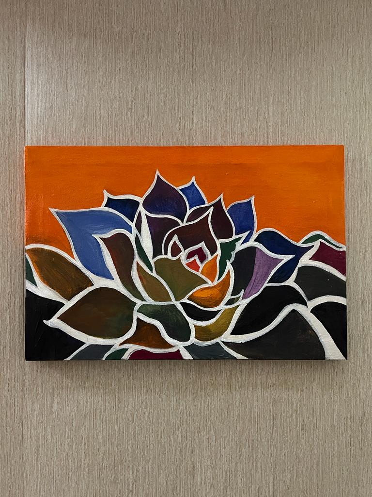 Exotic Floral Canvas