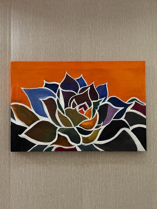 Exotic Floral Canvas